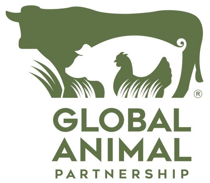 Global Animal Partnership Logo - Green, Vertical