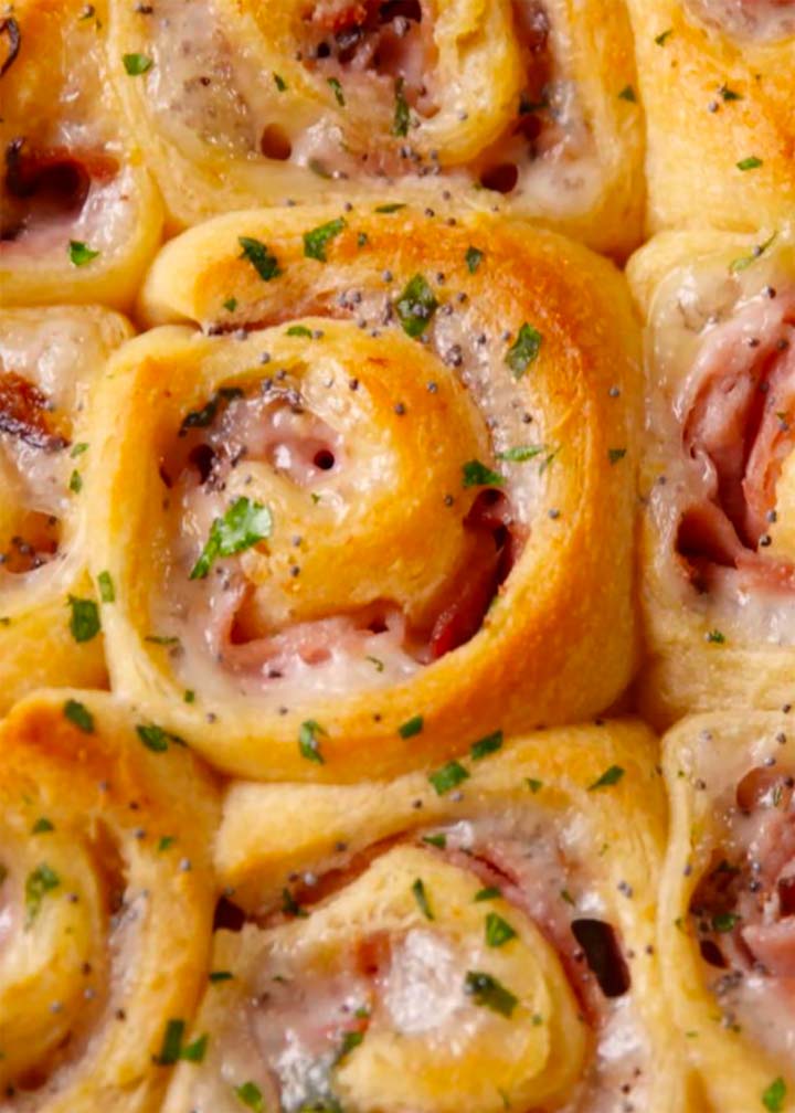 Ham & Cheese Pinwheels - #MakeItGAP Recipe